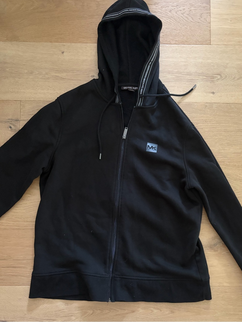 Michael Kors Black Zip Up - men’s size large